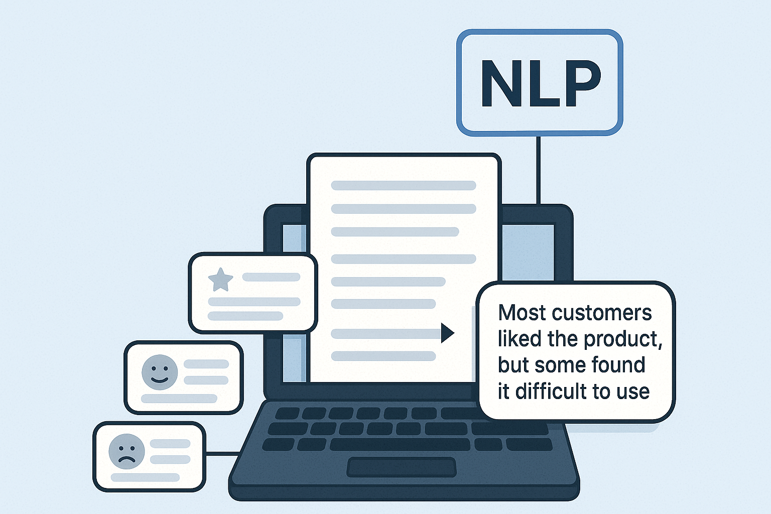 Feedback Summarization Tool interface
